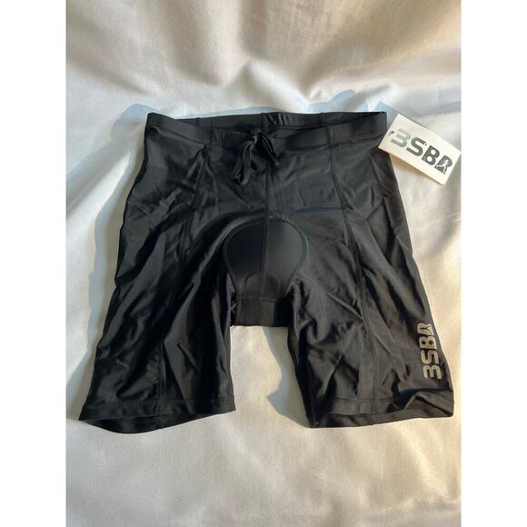 3SB Men’s Triathlon Shorts for Training Cycling in Black Size Large - Picture 5 of 12